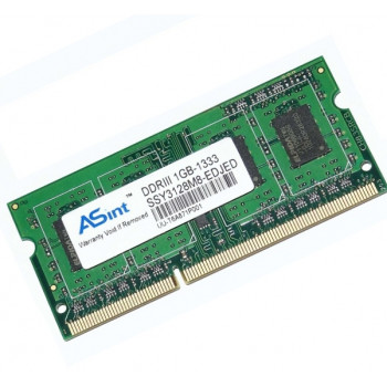 ОЗУ So-Dimm 1Gb PC3-10600, DDR3-1333, Asint SSY3128M8-EDJED
