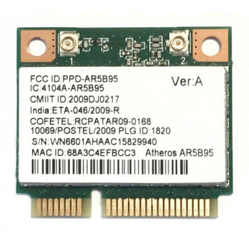 контроллер  WLAN Wi-Fi microPCI-Express Atheros AR5B95, WN6601AH-L6 V00  802.11 b/g/n