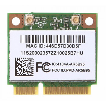 контроллер  WLAN Wi-Fi microPCI-Express Atheros AR5B95, 802.11 b/g\n 