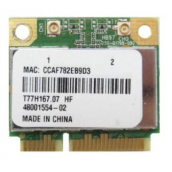 контроллер  WLAN Wi-Fi microPCI-Express Atheros AR5B97, T77H167.07 802.11 b/g/n 