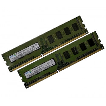 ОЗУ Dimm 4Gb PC3-10600(1333)DDR3 Samsung M378B5773DH0-CH9  (Kit 2x2Gb)