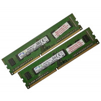 б/у 4Gb DDR3 Samsung M378B5773QB0-CK0 (Kit 2x2Gb)