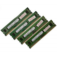 б/у ОЗУ Dimm 8Gb PC3-12800(1600)DDR3 Samsung M378B5773Cx0-CK0 (Kit 4x2Gb)