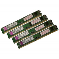 ОЗУ Dimm 8Gb PC3-10600(1333)DDR3 Kingston KVR1333D3N9/2G  (Kit 4x2Gb)
