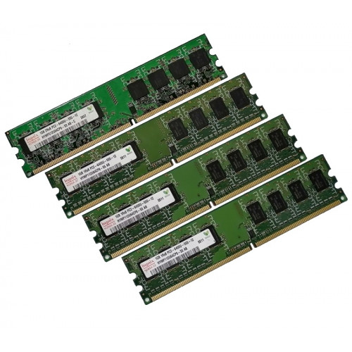ОЗУ Dimm 4Gb PC2-6400(800)DDR2 Hynix HYMP112U64CP8-S5 (Kit 4x1Gb)