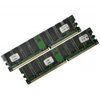 ОЗУ Dimm 2Gb PC-3200(400)DDR Hynix HY50U12822CTP-D43  (Kit 2x1Gb)
