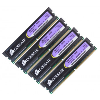 ОЗУ Dimm 2Gb PC2-6400(800)DDR2 Corsair CM2X512A-6400 (Kit 4x512Mb)