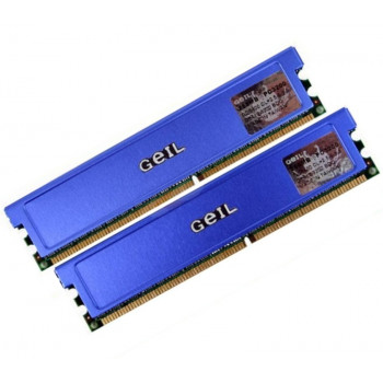 ОЗУ Dimm 1Gb PC-3200(400)DDR Geil GE5123200BSC (Kit 2x512Mb)