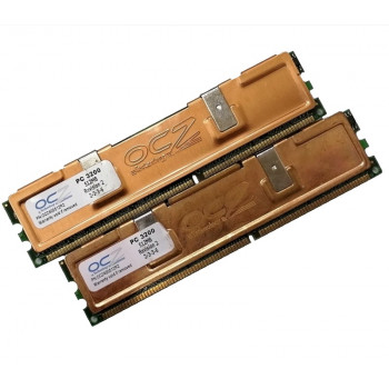ОЗУ Dimm 1Gb PC-3200(400)DDR OCZ OCZ400512R2 (Kit 2x512Mb)