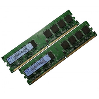 ОЗУ Dimm 2Gb PC2-4200(533)DDR2 NCP NC01519 (Kit 2x1Gb) 