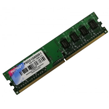 б/у 1Gb PC2-6400(800)DDR2 Patriot PSD21G80081