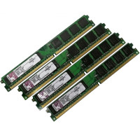 ОЗУ Dimm 4Gb PC2-6400(800)DDR2 Kingston KVR800D2N6/1G 99U5431-xxx.xxxx  (Kit 4x1Gb)