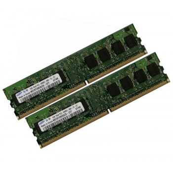 ОЗУ Dimm 2Gb PC2-6400(800)DDR2 Samsung M378T2863QZS-CF7 (Kit 2x1Gb)