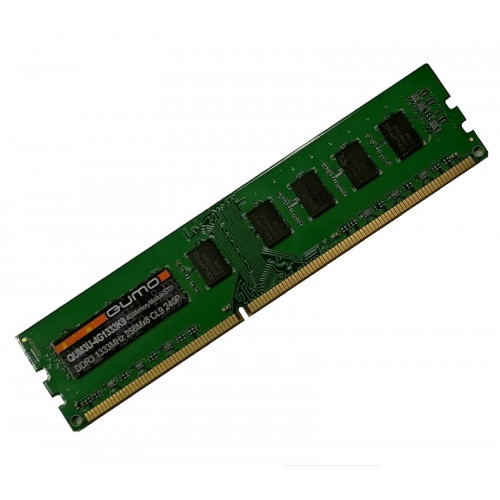 ОЗУ Dimm 4Gb PC3-10600(1333)DDR3 QUMO QUM3U-4G1333K9