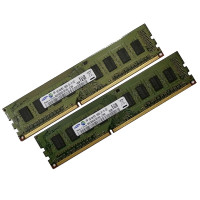 б/у ОЗУ Dimm 2Gb PC3-10600(1333)DDR3 Samsung M378B2873FHS-CH9 (Kit 2x1Gb)