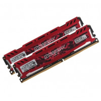 б/у ОЗУ Dimm 8Gb PC4-19200(2400)DDR4 Crucial Ballistix SPORT LT BLS4G4D240FSE  (Kit 2x4Gb) 