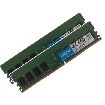 б/у ОЗУ Dimm 16Gb PC4-19200(2400)DDR4 Crucial  CT8G4DFS824A  (Kit 2x8Gb) 