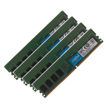 ОЗУ Dimm 32Gb PC4-19200(2400)DDR4 Crucial  CT8G4DFS824A  (Kit 4x8Gb) 