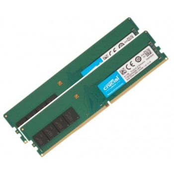 б/у ОЗУ Dimm 16Gb PC4-21300(2666)DDR4 Crucial  CT8G4DFRA266  (Kit 2x8Gb) 
