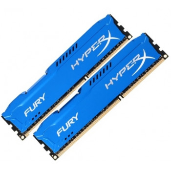ОЗУ Dimm 16Gb PC3-14900(1866)DDR3 Kingston HyperX Fury HX318C10FK2/16 (Kit 2x8Gb)