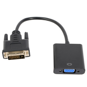 б/у переходник DVI-D (Female) -VGA (Male) черный