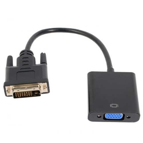 переходник DVI-D (Female) -VGA (Male) черный