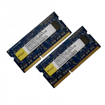 ОЗУ So-Dimm 4Gb PC3-10600S, DDR3-1333, Elixir M2S2G64CB88B5N-CG (Kit 2x2Gb)