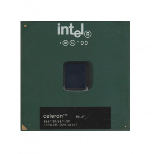 процессор сокет 370 Intel Celeron 566/128/66 SL46T