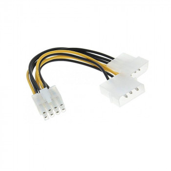 б/у Переходник для системной платы FinePower ATX12V 2xMolex (M) to 8Pin (F) 10cm