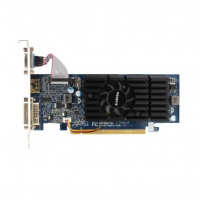 б/у Видеокарта PCI-E 512Mb GeForce Gt210 GigaByte GV-N210OC-512I