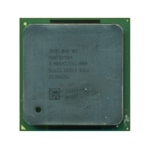 процессор сокет 478 Intel Pentium-4 2,4/512/800 SL6Z3