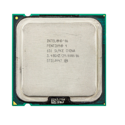 процессор сокет 775 Intel Pentium-4 (651)  3,4/2/800 SL9KE