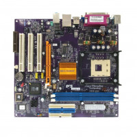 б/у системная плата сокет 478 ECS 661GX/800-M