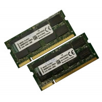 So-Dimm 4Gb PC2-5300, DDR2-667 KingSton KVR667D2S5/2G (Kit 2x2Gb)           
