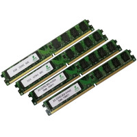 б/у ОЗУ Dimm 8Gb PC2-6400(800)DDR2 Hynix HY5PS1G83xxx (Kit 4x2Gb) 