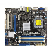 б/у сокет 775 Asrock G41M-GE3 дефектная