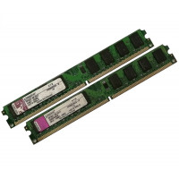 ОЗУ Dimm 4Gb PC2-6400(800)DDR2 Kingston KVR800D2N6/2G 99P5429-006.A01LF   (Kit 2x2Gb)