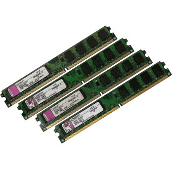 ОЗУ Dimm 8Gb PC2-6400(800)DDR2 Kingston KVR800D2N6/2G 99x5429-00x.A0xLF   (Kit 4x2Gb)