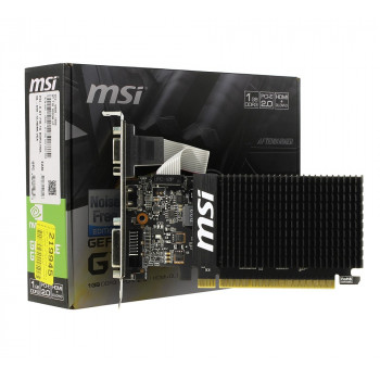 б/у Видеокарта PCI-E 1Gb GeForce Gt710 MSI 