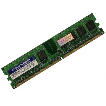 ОЗУ Dimm 1Gb PC2-6400(800)DDR2 Silicon Power SP001GBLRU800O02