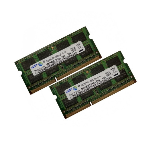 ОЗУ So-Dimm 4Gb PC3-10600, DDR3-1333, Samsung M471B5673FH0-CH9 (Kit 2x2Gb)