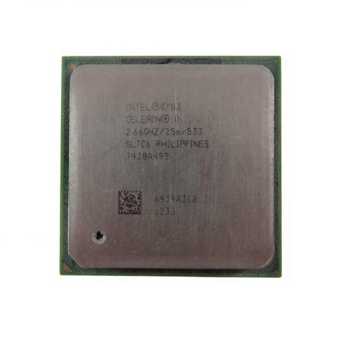 процессор сокет 478 Intel Celeron-D  2,66/256/533 SL7C6