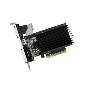 б/у Видеокарта PCI-E 1Gb GeForce Gt720 Palit GT 720 Silent LP NEAT7200HD06-2080H