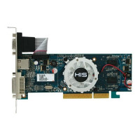б/у Видеокарта AGP 512Mb ATI Radeon HD4350 HIS 