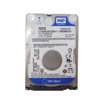 винчестер SATA 2,5" 500ГБ WD Blue WD5000LPCX-24VHAT0