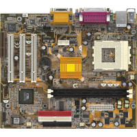 б/у системная плата сокет 462 GigaByte GA-7VEML  
