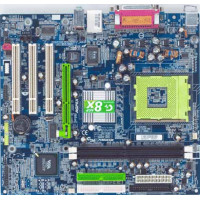 б/у системная плата сокет 462 GigaByte GA-7VM400M  