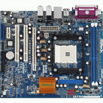 б/у системная плата сокет 754 ASRock K8NF6G-VSTA 