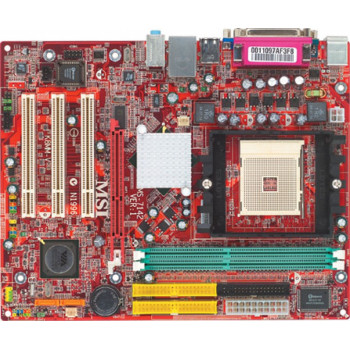 б/у системная плата сокет 754 MSI K8MM-V  