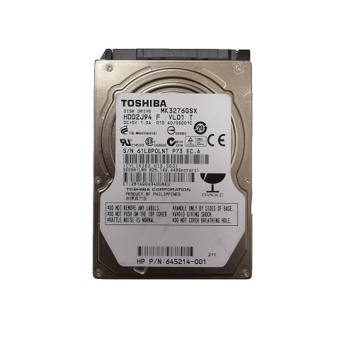 Винчестер 2,5" 320Gb SATA Toshiba MK3276GSX VL01 T